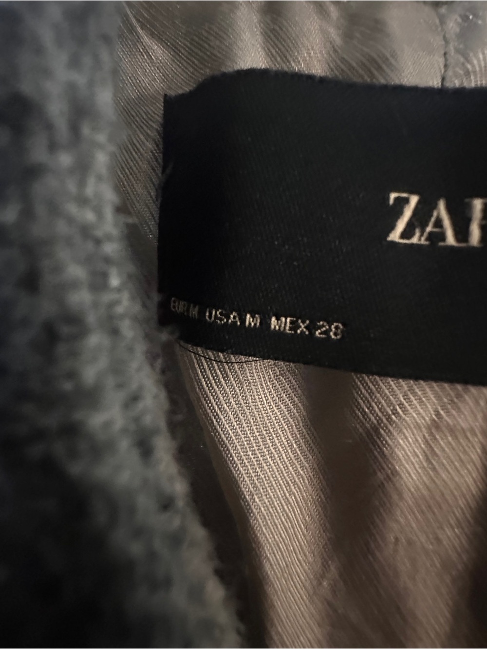 Zara Gray Tailored Wool-Blend Long Blazer Coat - Picture 10 of 12